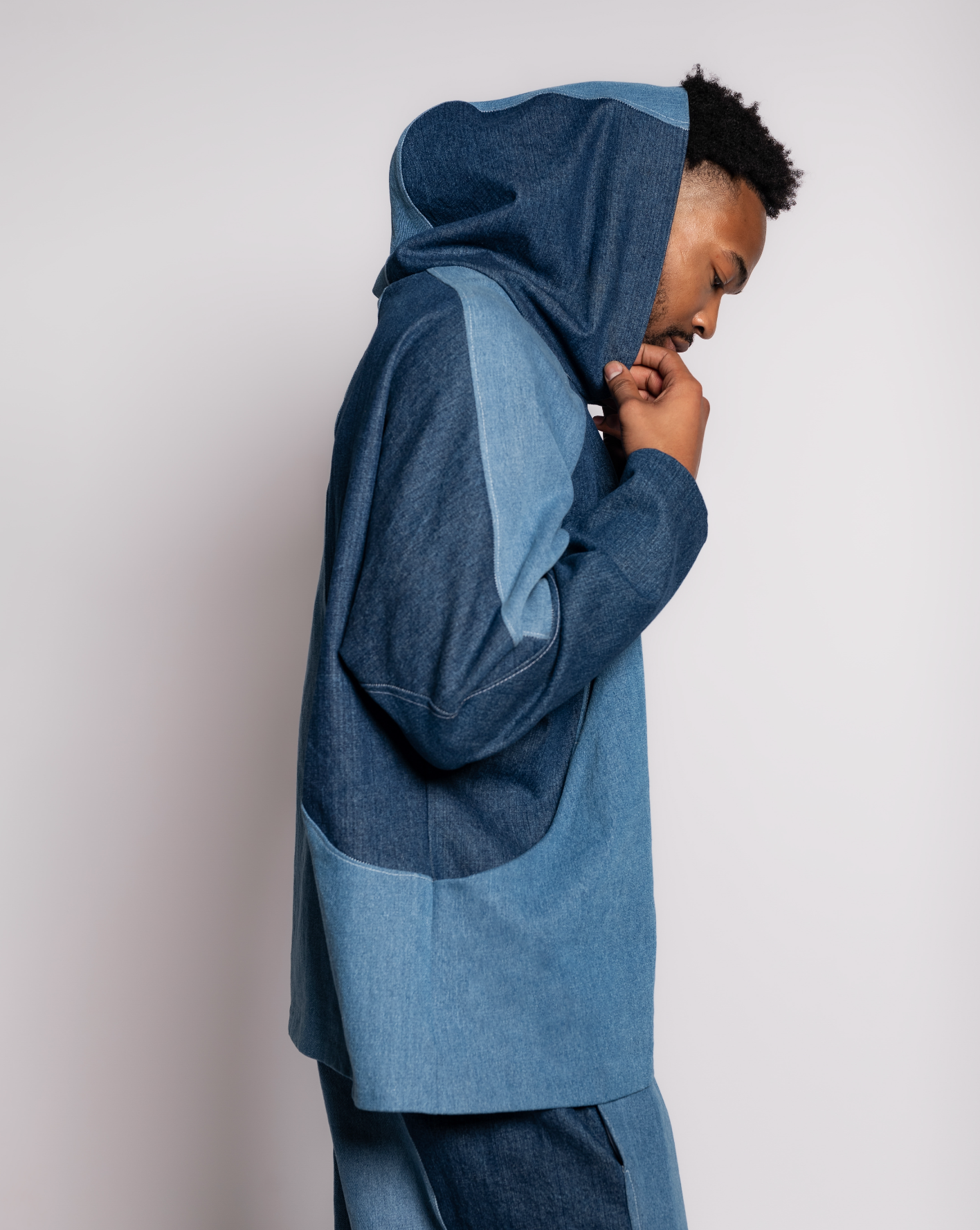 DENIM HOODIE