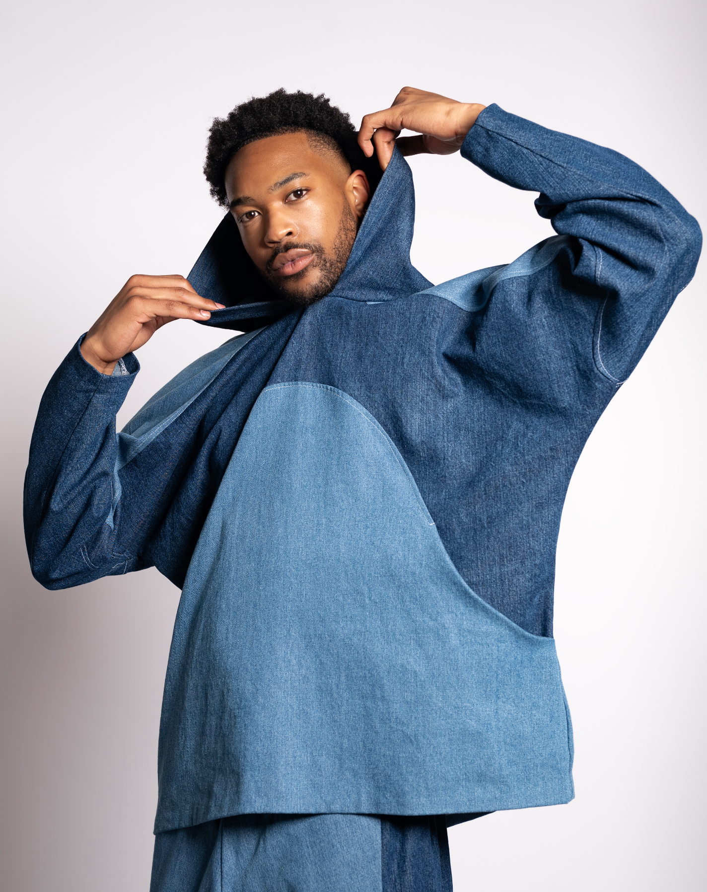 DENIM HOODIE