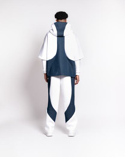 DENIM + NEOPRENE PANT