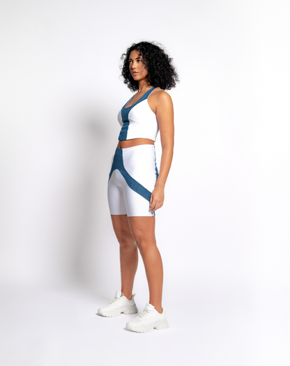 DENIM + NEOPRENE TANK